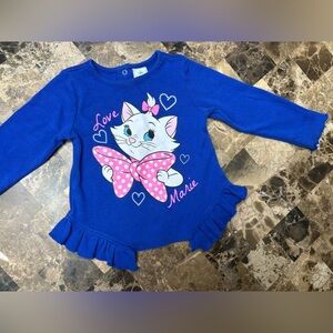 Disney  « aristocats » longsleeve 18 months